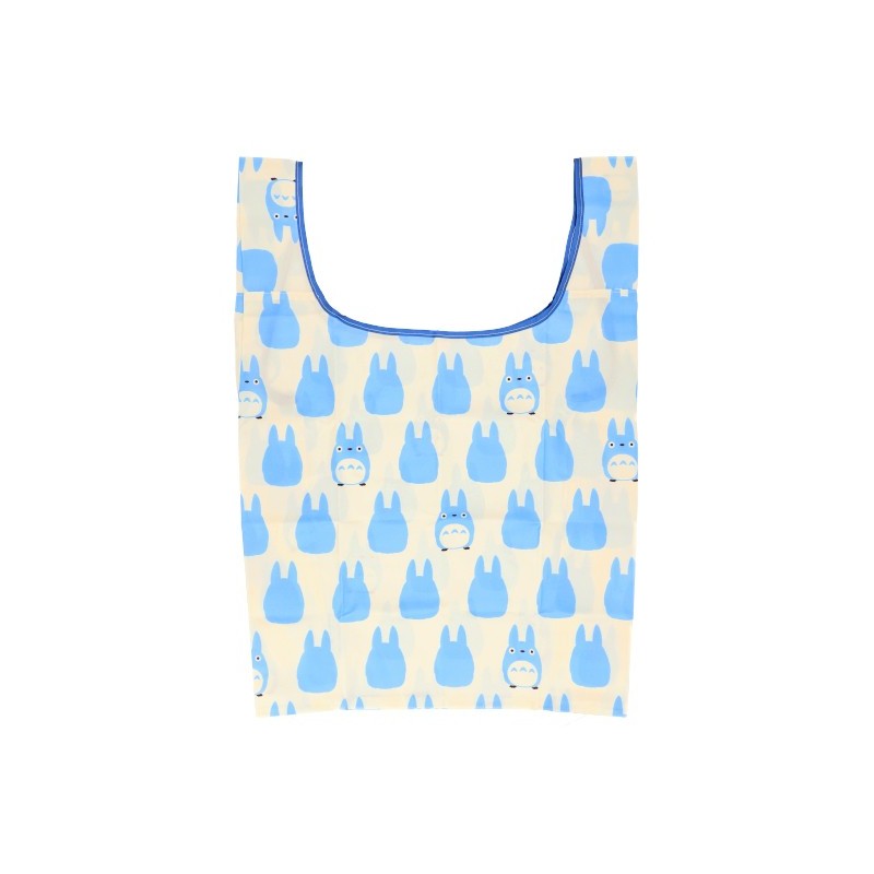 Bolsos - Bolsa plegable Silhouette Totoro Azul 40x20 cm - Mi vecino Totoro