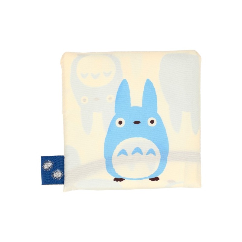 Bolsos - Bolsa plegable Silhouette Totoro Azul 40x20 cm - Mi vecino Totoro