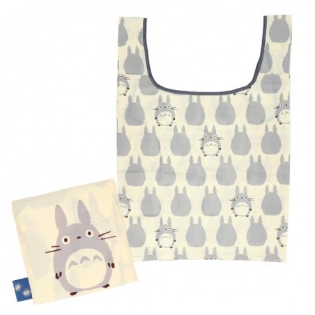 Bolsos - Bolsa plegable Silhouette Totoro Gris 40x20 cm - Mi vecino Totoro