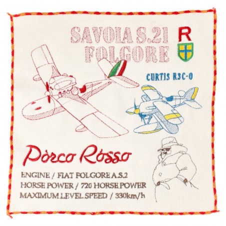 Ropa de hogar - Mini toalla Seaplanes 25x25 cm - Porco Rosso