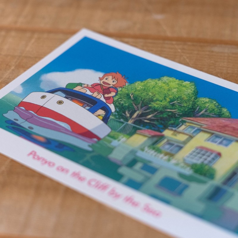 Cartes postales et Papier à lettres - Carte Postale - Ponyo sur la falaise