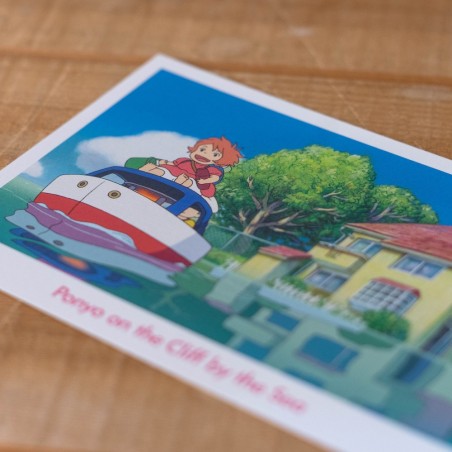 Cartes postales et Papier à lettres - Carte Postale - Ponyo sur la falaise