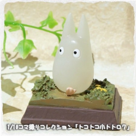 Statues - Statue Collection Stop Motion Totoro Blanc Course Pose 7 - Mon Voisin