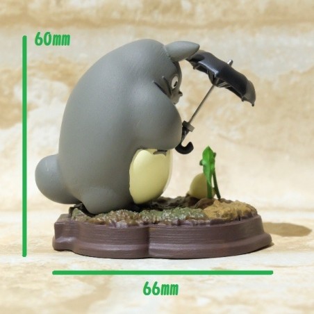 Estatuas - Colección de estatuas Stop Motion Totoro Gris Dondoko Pose 9 - Mon Voisin