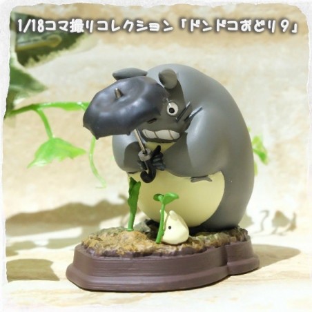 Estatuas - Colección de estatuas Stop Motion Totoro Gris Dondoko Pose 9 - Mon Voisin