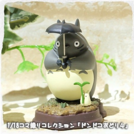 Statues - Statue Collection Stop Motion Totoro Gris Dondoko Pose 4 - Mon Voisin