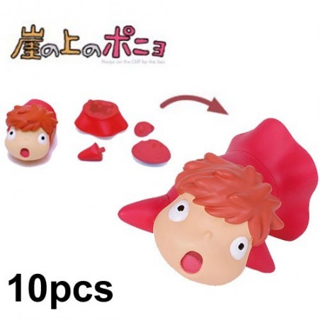 Rompecabezas - Figura de acción Kumukumu Ponyo - Ponyo en el acantilado