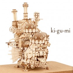 Maquettes - Maquette en Bois Kigumi Château Ambulant - Le Château ambulant