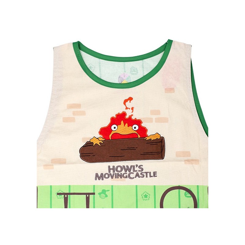 Cuisine et vaisselle - Tablier Calcifer 84x61,5 cm - Le Château ambulant