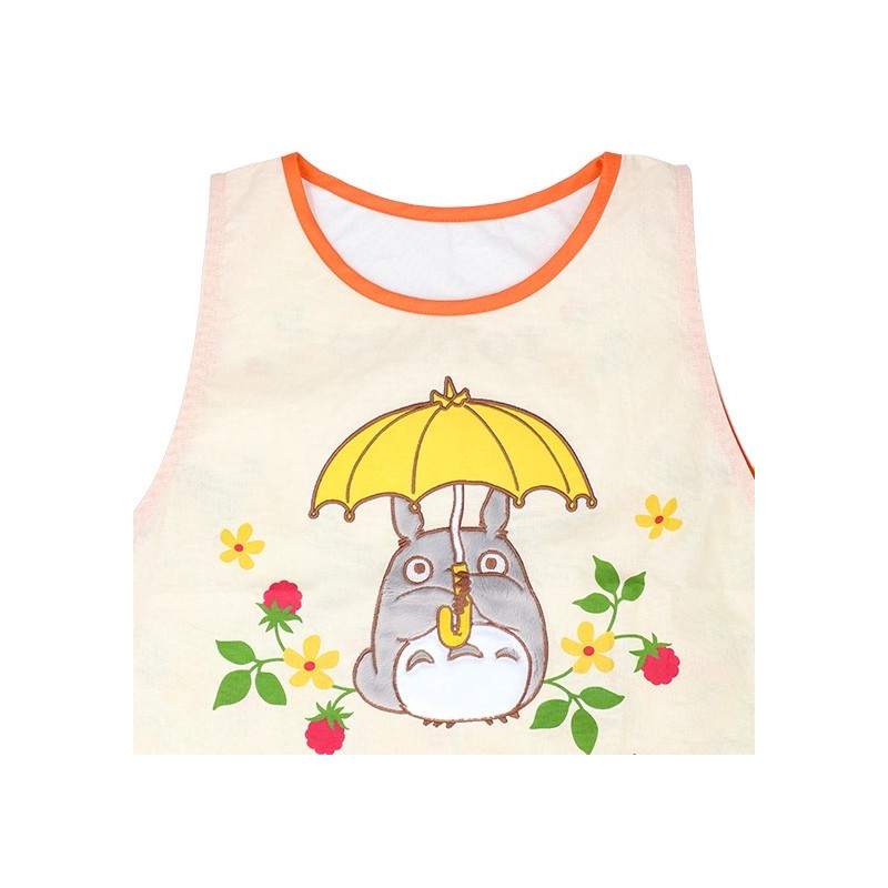 Kitchen and tableware - Totoro fields of flowers Apron 84x61,5 cm - My Neighbor Totoro