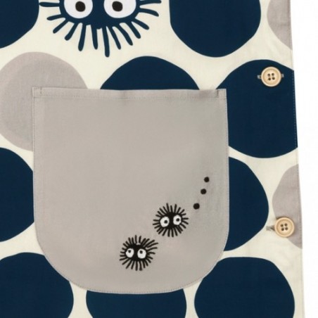 Cocina y vajilla - Delantal con dibujo de Susana de ojos negros 84x61,5 cm - Mi vecino Totoro