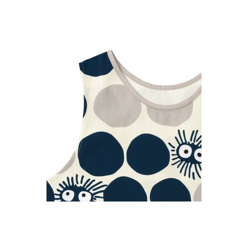 Cocina y vajilla - Delantal con dibujo de Susana de ojos negros 84x61,5 cm - Mi vecino Totoro