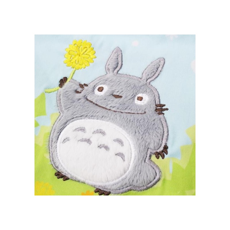 Bags - Satchel with ring Totoro flowers 17 x 26 cm - My Neighbor Totoro