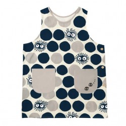 Kitchen and tableware - Soot sprites patterns Apron 84x61,5 cm - My Neighbor Totoro