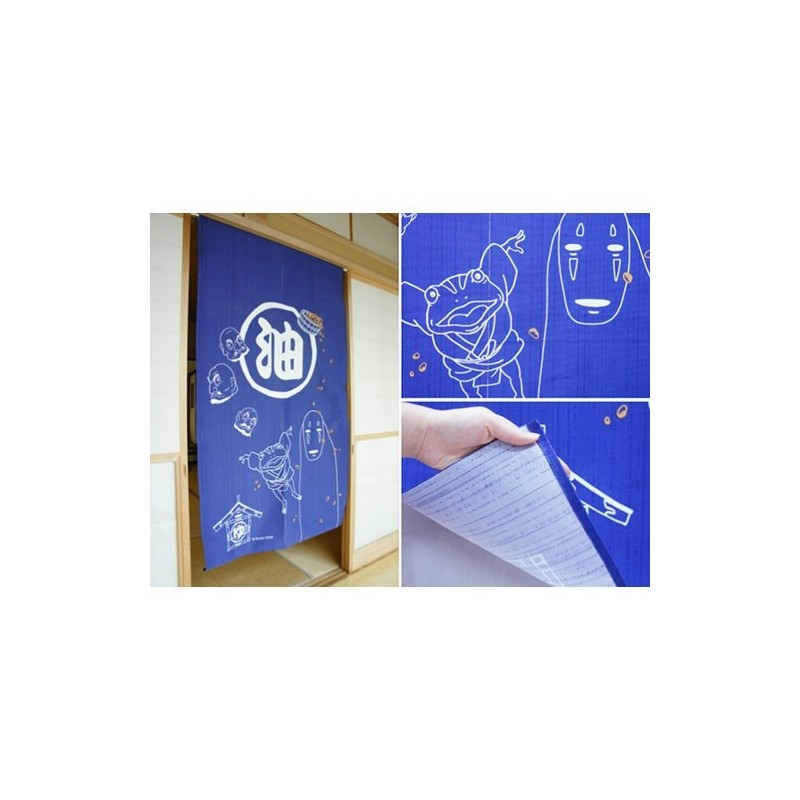 Rideaux - Rideaux Aburaya Bleu - Le Voyage de Chihiro