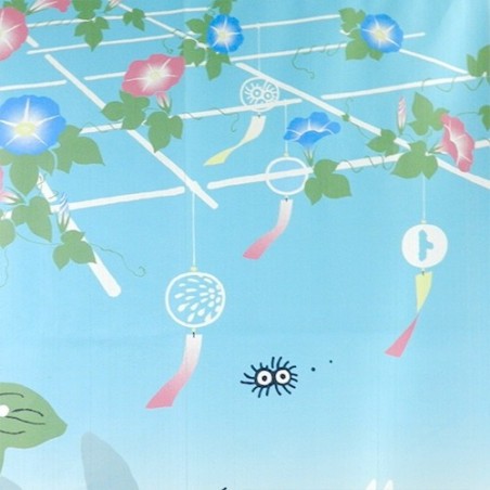 Cortinas - Cortinas de cielo de verano Totoro - Mi vecino Totoro