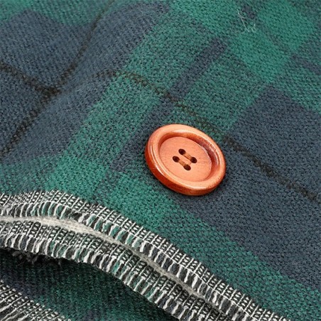 Textil - Estola con estampado de cuadros Totoro gancho - Mi vecino Totoro