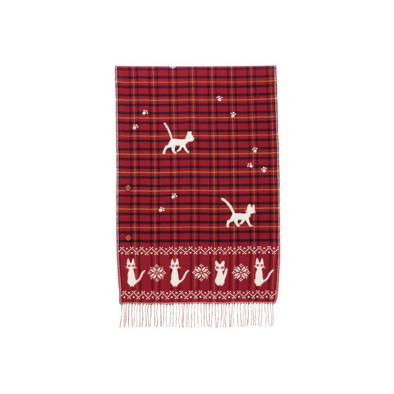 Textil - Estola con gancho estampado de cuadros Jiji - Nicky, la aprendiz de bruja