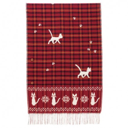 Textil - Estola con gancho estampado de cuadros Jiji - Nicky, la aprendiz de bruja