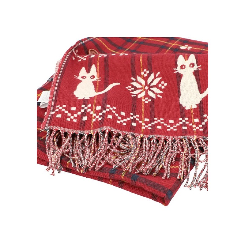 Textil - Estola con gancho estampado de cuadros Jiji - Nicky, la aprendiz de bruja