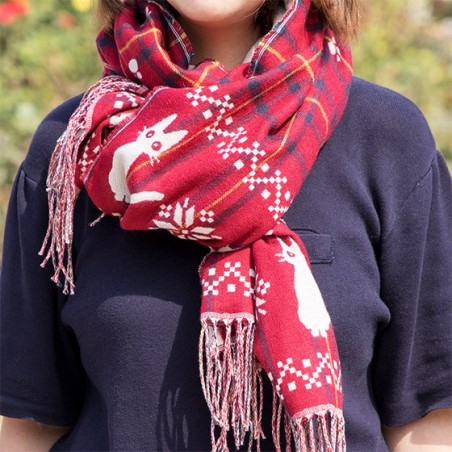 Textil - Estola con gancho estampado de cuadros Jiji - Nicky, la aprendiz de bruja