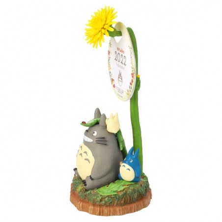 Statues - Totoro family & Dandelion calendar statue - My Neighbor Tororo