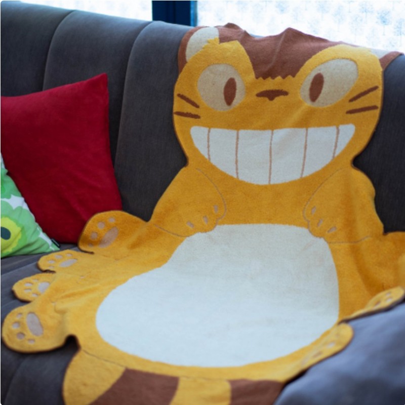 Ropa de hogar - Toalla silueta Gatobus 87 x 120 cm - Mi vecino Totoro