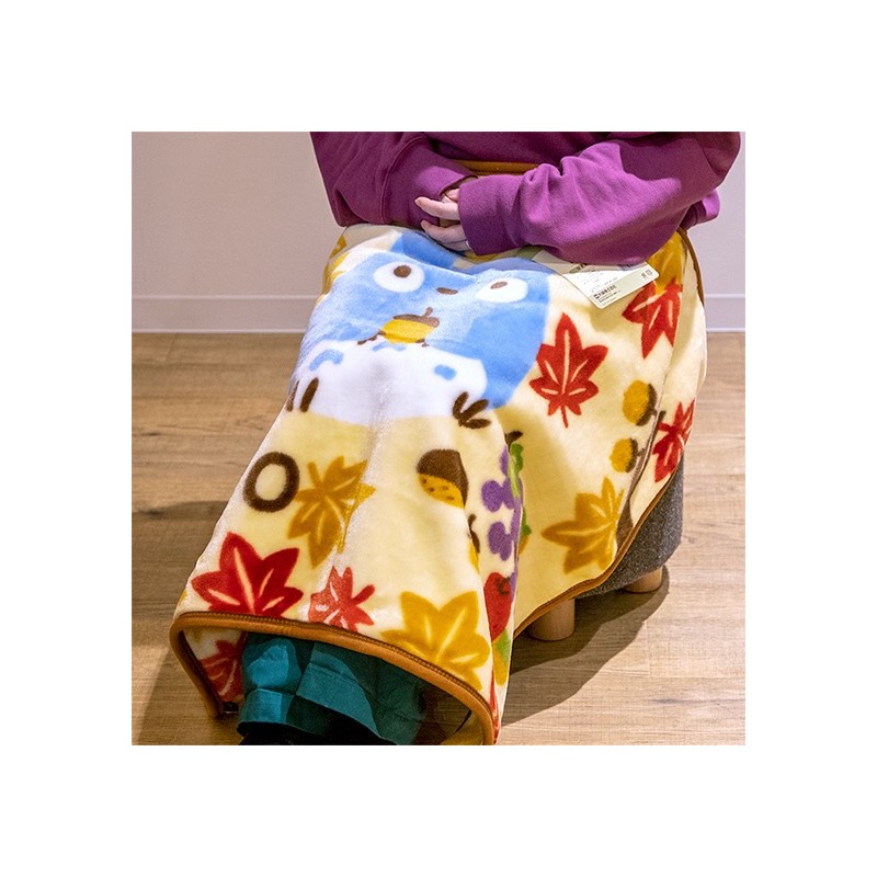 Linge de maison - Plaid Totoro Automne - Mon Voisin Totoro