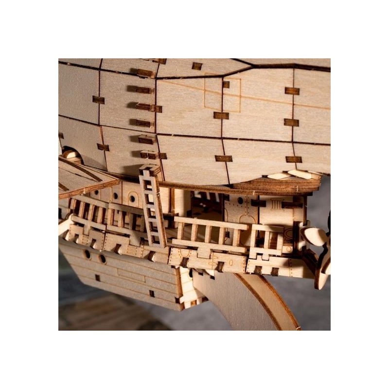 Maquettes - Maquette en bois Kigumi Tiger Moth - Le Château dans le ciel