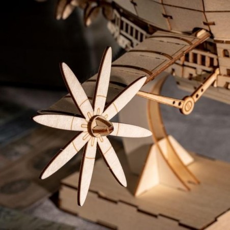 Maquettes - Maquette en bois Kigumi Tiger Moth - Le Château dans le ciel