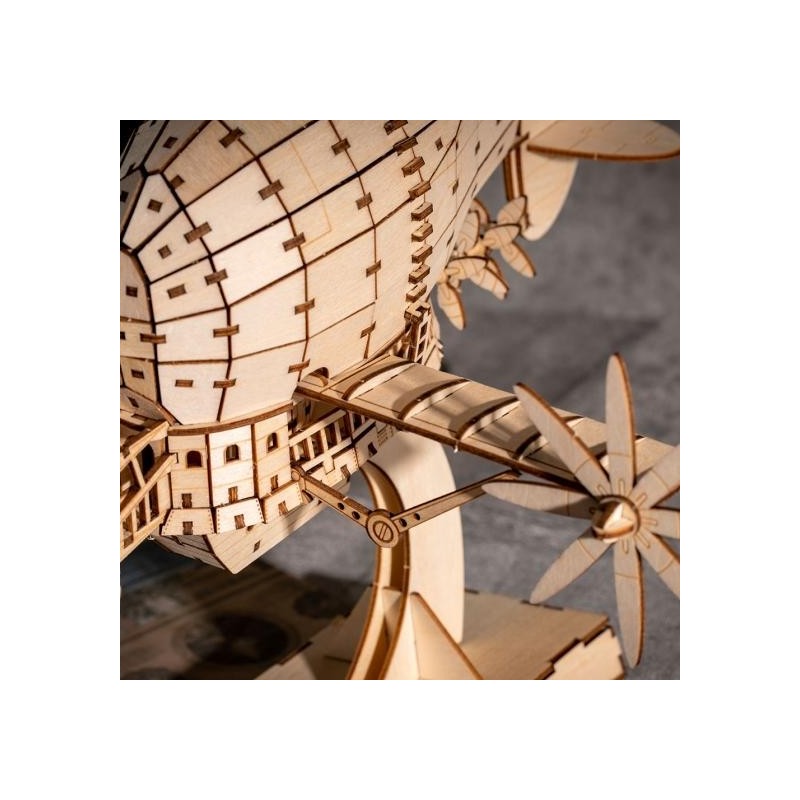 Maquettes - Maquette en bois Kigumi Tiger Moth - Le Château dans le ciel