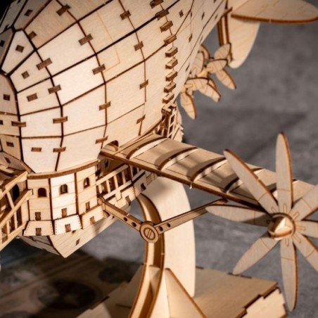 Maquettes - Maquette en bois Kigumi Tiger Moth - Le Château dans le ciel