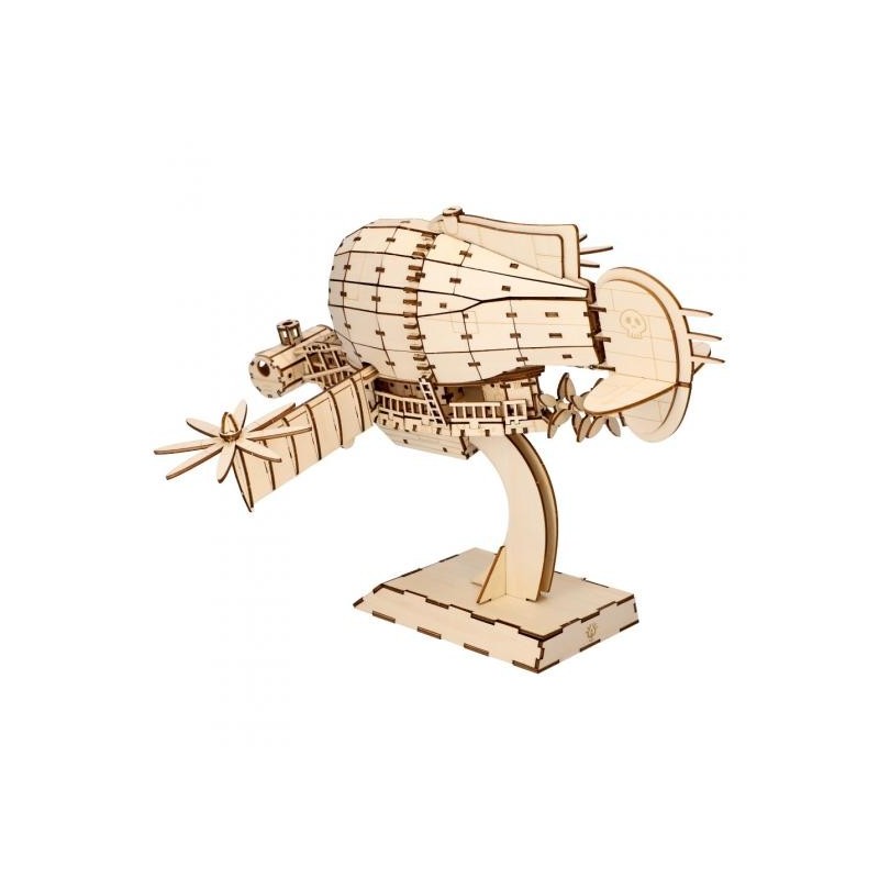 Maquettes - Maquette en bois Kigumi Tiger Moth - Le Château dans le ciel
