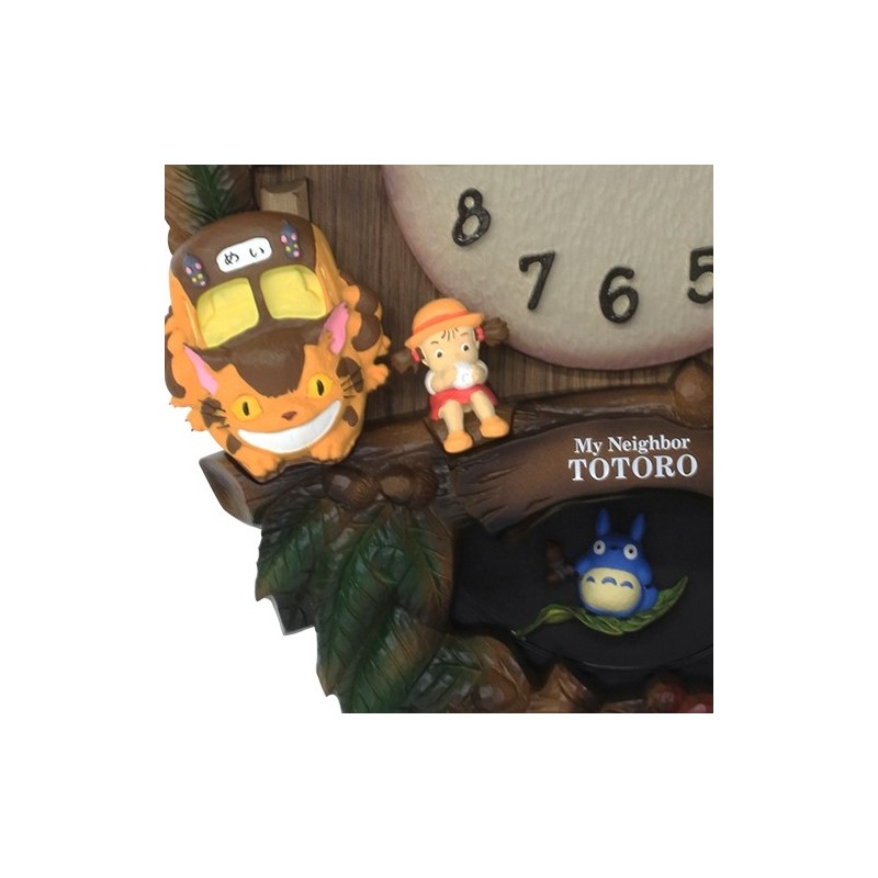 Décoration - Swing Clock Autumn Leaves - My Neighbor Totoro