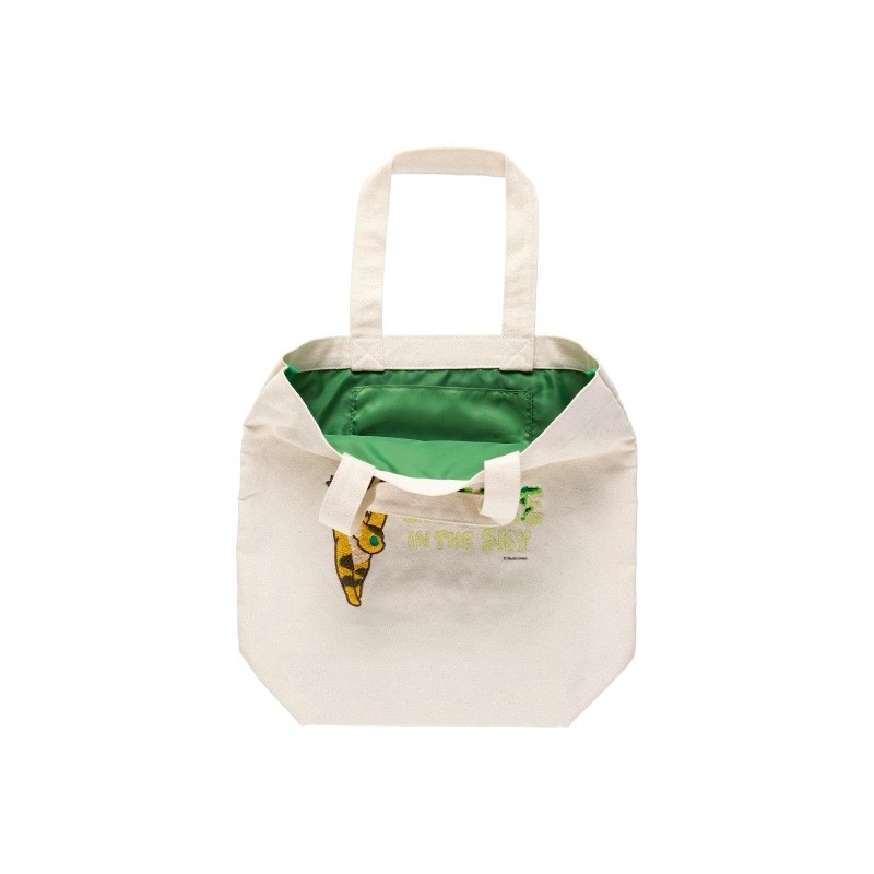 Sacs - Tote bag Brodé Le Monde silencieux - Le Château dans le ciel