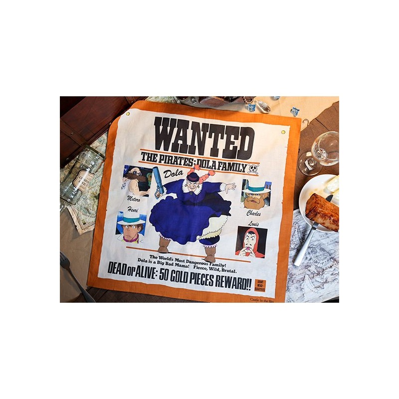 Textile - Bandanna Famille Dola - Le Château dans le ciel