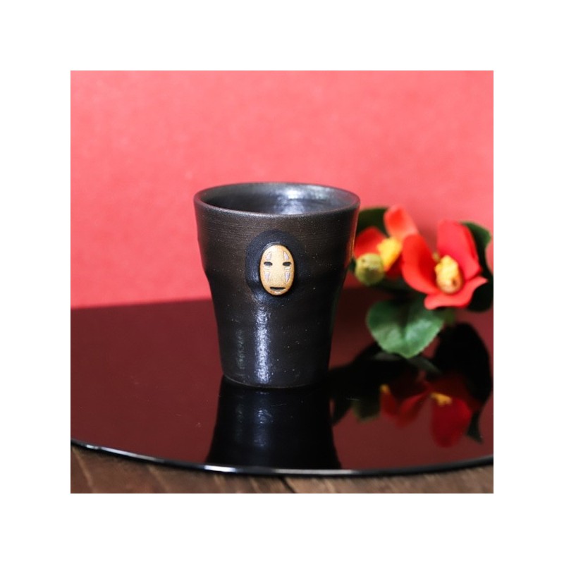 Tazas y tazones - Taza artesanal Shigariki Sin Cara - El viaje de Chihiro