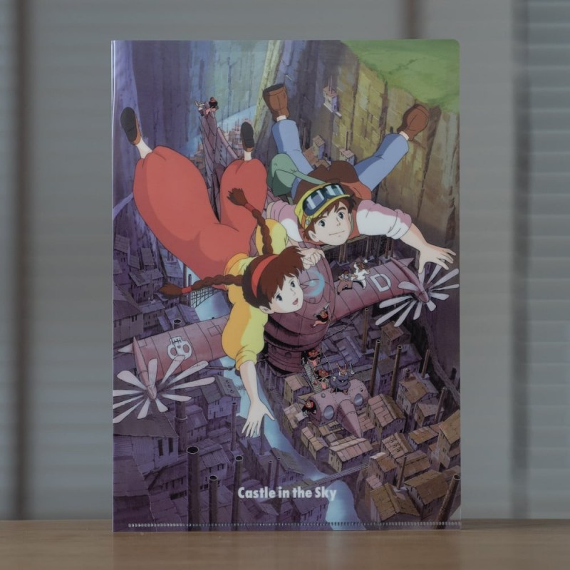 Storage - A4 Size Clear Folder Power of Volucite crystal - Castle in the Sky