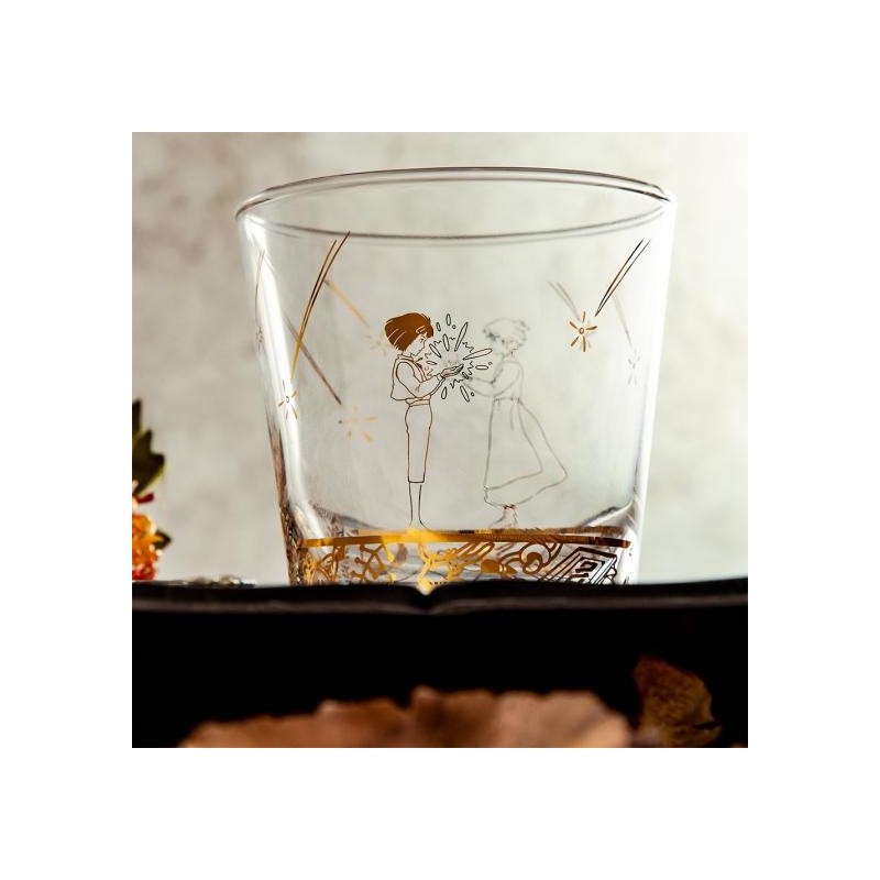 Cuisine et vaisselle - Verre Gravé Howl et Sophie - Le Château ambulant