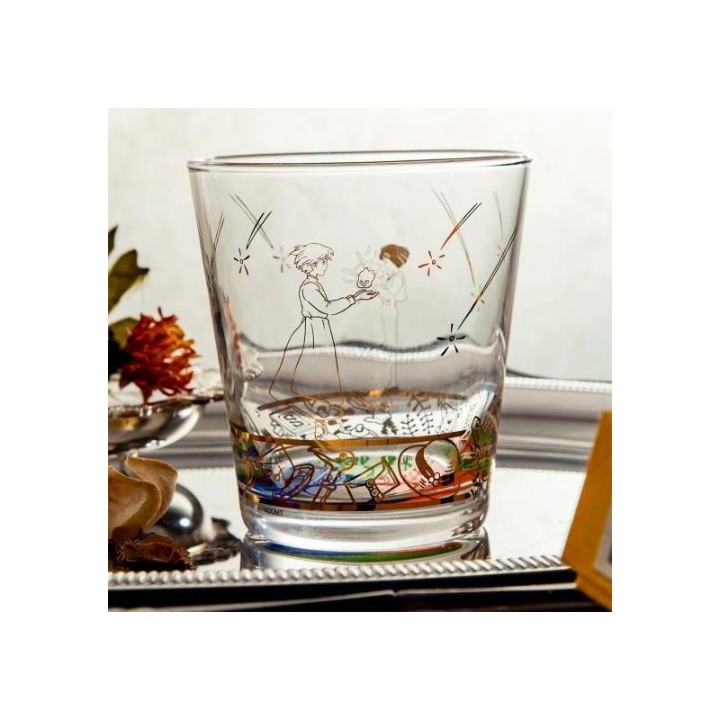 Cuisine et vaisselle - Verre Gravé Howl et Sophie - Le Château ambulant