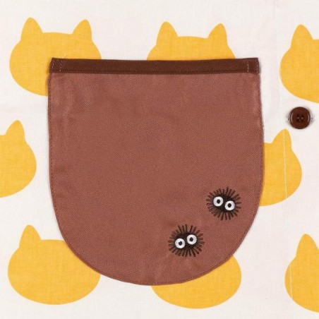 Cocina y vajilla - Delantal silueta Gatobus 84x61,5 cm - Mi vecino Totoro