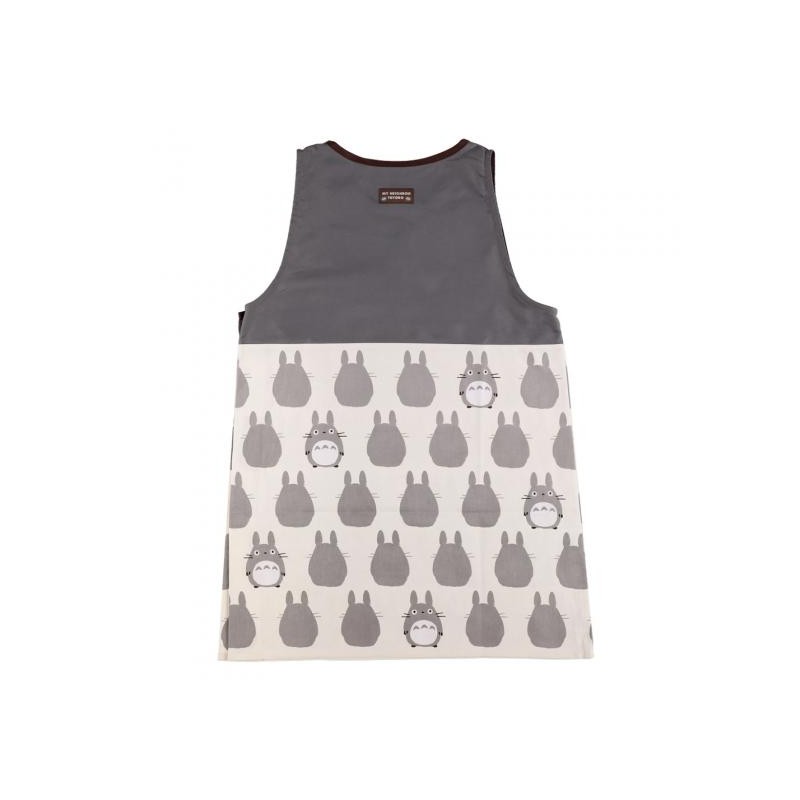Cuisine et vaisselle - Tablier Silhouette Totoro Gris 84x61,5cm - Mon Voisin Totoro