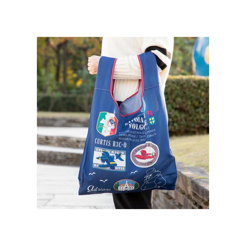 Sacs - Sac pliable patch Porco - Porco Rosso