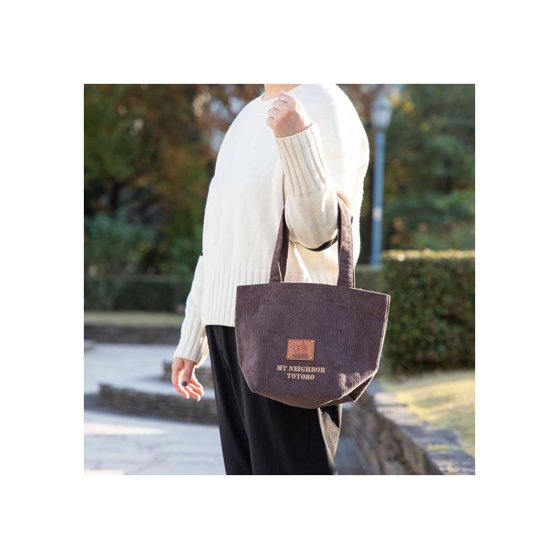 Bolsos - Bolsa de terciopelo con escudo de Totoro - Mi vecino Totoro