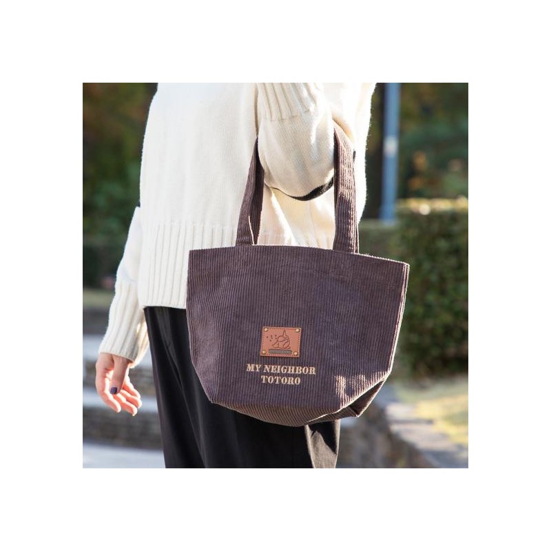 Bolsos - Bolsa de terciopelo con escudo de Totoro - Mi vecino Totoro
