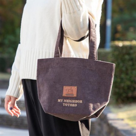 Bolsos - Bolsa de terciopelo con escudo de Totoro - Mi vecino Totoro