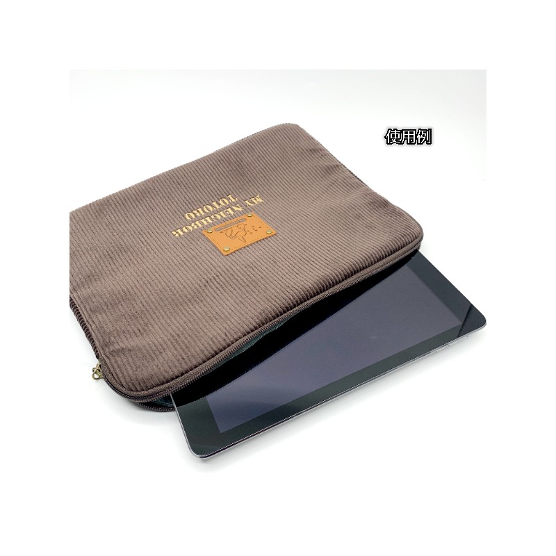 Bags - Corduroy satchel Totoro patch - My Neighbor Totoro