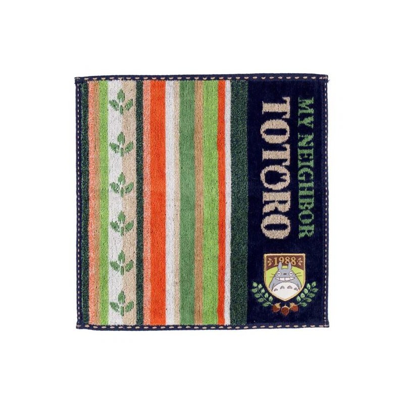 Ropa de hogar - Mini toalla con escudo de Totoro 25x25 cm - Mi vecino Totoro