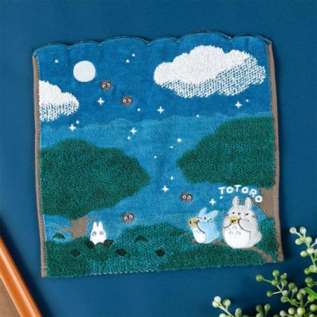 Ropa de hogar - Mini servilleta Bajo la luna 25x25 cm - Mi vecino Totoro