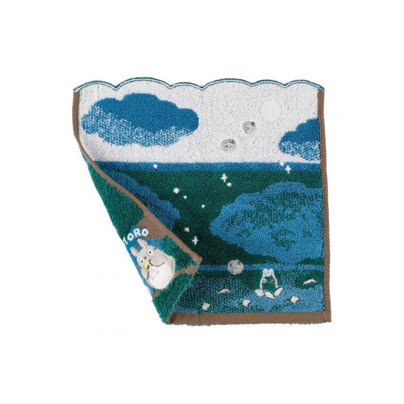 Ropa de hogar - Mini servilleta Bajo la luna 25x25 cm - Mi vecino Totoro